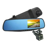 Espejo Retrovisor Con Camara Frontal + Camara Retroceso Hd