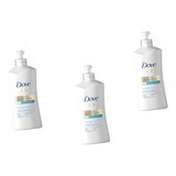 Crema Hidratante Dove 2 En 1 Hidratación Anti-nudos 300ml 3p