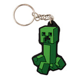 Chaveiro Minecraft Creeper Presente Brinde Emborrachado