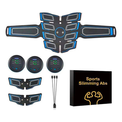 Dispositivo Estimulador Muscular Cinturón Abs Patch Equipo  | Meses sin interés