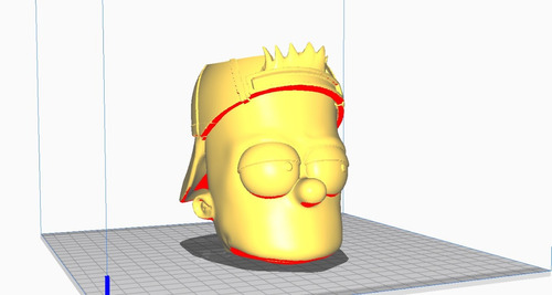 Mate Bart Simpson Set Archivo Stl Impresion 3d 