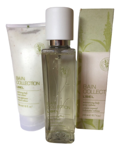 Set Crema Exfoliante Corporal +colonia Verbena L'bel-import.