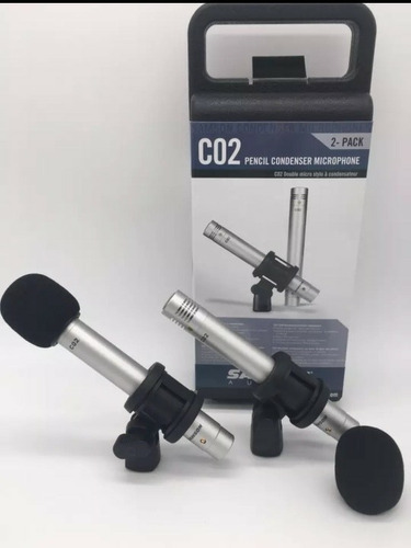 Kit Microfones Samson C02 ( Par)