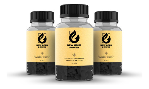 New Gold Power - 30 Capsulas - Envio Rapido Representante Ok