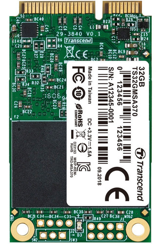 Transcend 32gb Sata Iii 6 Gb/s Msata Ssd 370