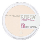 Maquillaje En Polvo Maybelline Superstay 16h Alta Cobertura Color 110 Porcelain