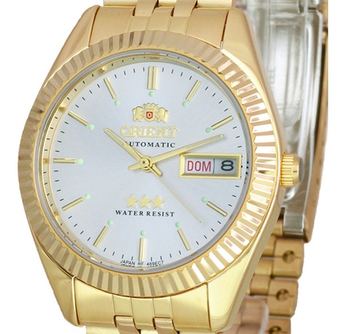 Relógio Orient Masculino Automatico 469ec7 B1kx Dourado