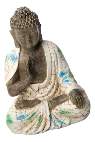 Estatua De Buda, Adorno Para Hogar Y Jardín Buda Sentado