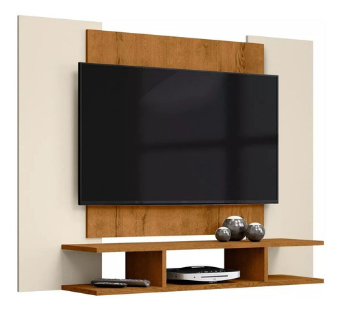 Painel Para Tv C/ Espaço P/ Eletrônicos Promoção Branco Le M