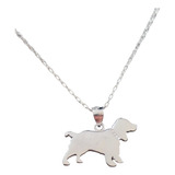 Cadena Collar Perro Cocker Mujer Niña Plata 925 + Caja Regal