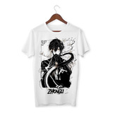 Remera  Zhongli, Genshin Impact, Talle Adultos