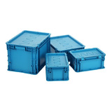 Pack De 4 Cajas Modulares 40x30x60 Cm