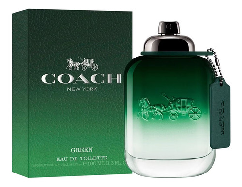 Perfume New York Green Para Hombre De Coach Edt 100ml