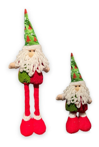 Adorno Navideños Muñeco Patas Largas 65cm