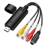 Dehuka Crv 55 Externa Capturadora Video Y Audio Usb S-video + Rca