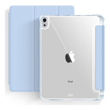 Case P/ iPad Air 5 Slim Premium Transparente C/ Sup. Caneta