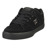 Dc- Zapato Pure Skate Para Hombres, Negro, 11