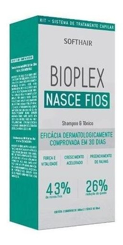  Bioplex Nasce Fios Shampoo E Tônico Softhair