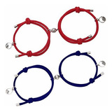 4pcs Parejas Pulsera Pulseras Magnéticas Amor Por Pare...