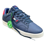 Zapatillas Lacoste Leather Trainer Hombre