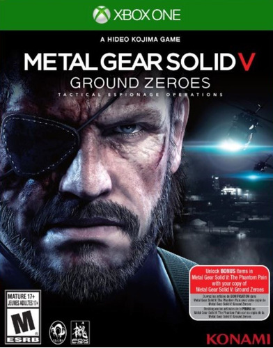 Metal Gear Solid 5 Xbox One Fisico Original