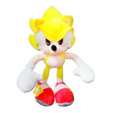 Super Sonic Peluche Sonic El Erizo Azul Gamer Tails Shadow