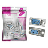 20x Conector Db9 Fêmea Solda Fio Rs232 Serial Alta Qualidade