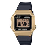 Reloj Casio W217hm-9 Hombre Vintage Dorado Somos Tienda 