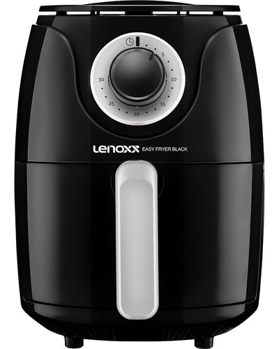 Fritadeira Elétrica Sem Óleo Easy Fryer Black Lenoxx 2.4 L 110v