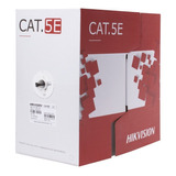 Cable Utp Cat 5e 100% Cobre Ds-1ln5e-e/e Exterior Hikvision