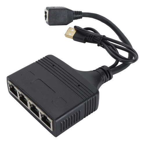 Adaptador Lan De Red, Divisor Gigabit Ethernet De 1 A 4 Sali