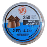 Balines Orbea Punta Diamante Cobre 5,5mm 0,97g X 250unidades