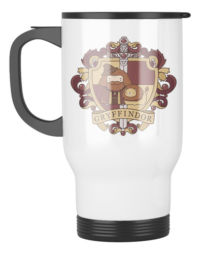 Taza Mug Termica Harry Potter Escudo Gryffindor