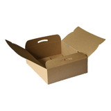 Caja 2 Combo Para Delivery Biodegradable (90 Un)