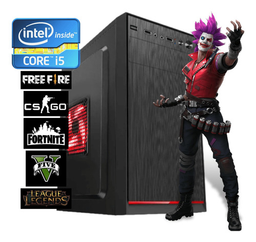 Pc Gamer Intel Core I5 3.8ghz 8gb Ddr3 Ssd 120gb Fonte 500w