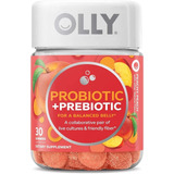 Olly Prebióticos + Probióticos | Balance Digestivo Perfecto Sabor Durazno