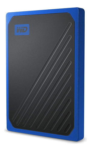 Wd 1tb My Passport Go Ssd Cobalt Portable External Storage,