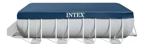 Cobertor Para Piscina Rectangular 3,9 M. X 1,8 M. Intex Azul