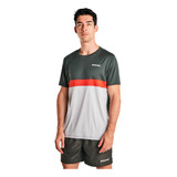 Remera Hombre Tenis Padel Babolat Drive Verde