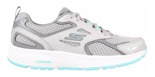 Tenis Lifestyle Skechers  Gorun Consistent - Gris-azul