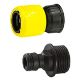 Kit Conector Rapido Amarillo + Adaptador Macho 3/4  Kärcher®