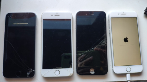 Lote iPhone 6 3x A1549 E A1586 Defeito Sucata Pecas No Estad