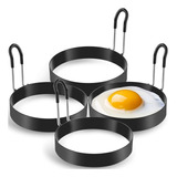 Paquete De 4 Aros Para Cocinar Huevos, Molde Para Panque [u]
