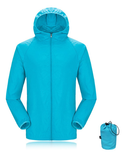 Rompevientos Deportiva Semi Impermeable Chaqueta Cazadora