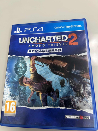 Uncharted 2 Among Thieves Midia Fisica Playstation 4 Raro