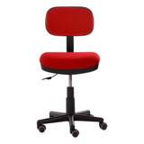 Silla Para Oficina Secretarial Silla Lógica Para Escritorio Color Rojo Color Secundario No Aplica