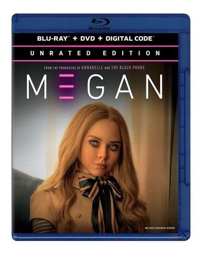 Blu-ray + Dvd Megan / M3gan