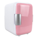 Refrigerador Rosa Para Coche, Pequeño, Portátil, 4 Litros, 2