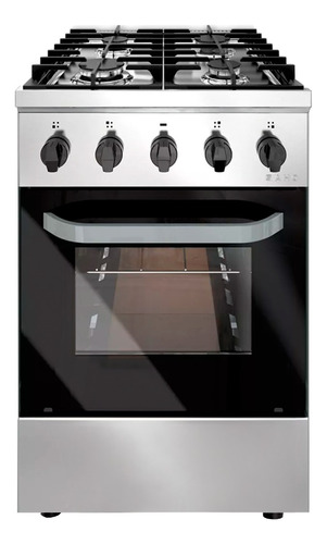 Cocina Industrial Saho Kuma 550 Multigas 4 Hornallas Visor