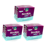 Kit 3 Biocalcio Mdk 60 Cápsulas Calcio 1250mg + Vitaminas